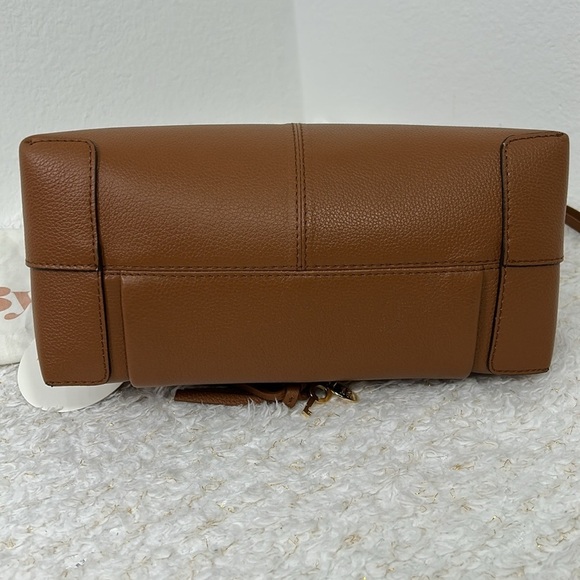 See By Chloe Brown Leather Shoulder Bag Joan Suede/Leather Hobo Bag - Picture 5 of 13